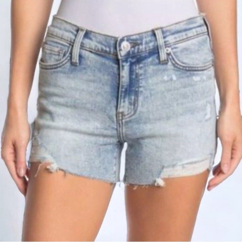 HUDSON Denim Distressed Shorts